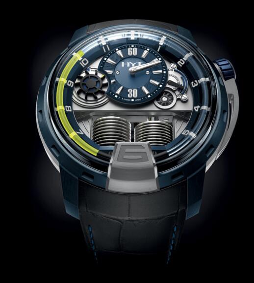 Replica HYT H1 ALUMEN BLUE 148-AB-31-GF-RU watch